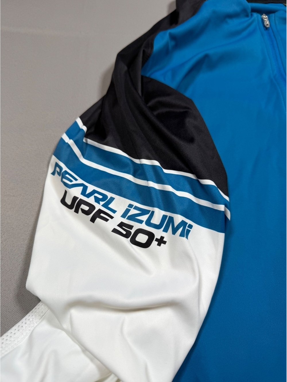 Pearl Izumi Elite blue long sleeve cycling jersey - Picture 5 of 13